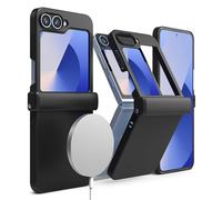 Ringke Slim Hinge Magnetic Compatibile con Cover Samsung Galaxy Z Flip 7 FE/Z Flip 6, Custodia Protezione Hinge con Ottima Grip Calza Perfetta per Wireless Ricarica - Black