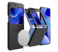 Ringke Slim Magnetic Compatibile con Cover Samsung Galaxy Z Flip 7 FE/Z Flip 6, Custodia Ottima Grip Rigida Calza Perfetta per Wireless Ricarica - Black