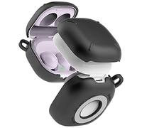 Ringke Slim-X Compatibile con Cover Samsung Galaxy Buds FE / 2 Pro / 2 / Pro/Live, Custodia PC Rigida con Pad Antiscivolo - Matte Black