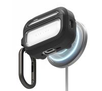 Ringke UX Magnetic Compatibile con Cover AirPods Pro 3, Compatibile con Caricatori Magnetici, Custodia Protettiva Leggero con Moschettone - Clear