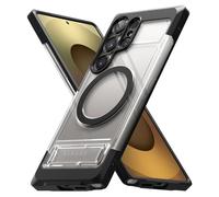 Ringke UX Magnetic Compatibile con Cover Samsung Galaxy S25 Ultra, Compatibile con Accessori Magnetici, Custodia Protettiva con Cavalletto Integrato - Clear