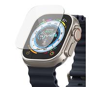 Ringke Vetro Temperato (4 Pezzi) Compatibile con Pellicola Apple Watch Ultra 3/2 / 1, Pellicola Protettiva Trasparente Antigraffio Infrangibile