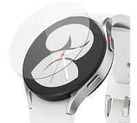 Ringke Vetro Temperato (4 Pezzi) Compatibile con Samsung Galaxy Watch 5 40mm e Galaxy Watch 4 40mm, Proteggi Schermo Vetro Temperato - R4