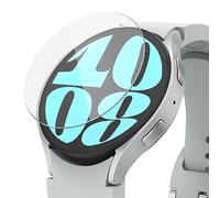 Ringke Vetro Temperato (4 Pezzi) Compatibile con Samsung Galaxy Watch 6 40mm, Pellicola Protezione Tempered Glass HD Trasparente Anti-Graffio Infrangibile - R4