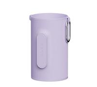 Ringo, Portaborraccia 710ml con Supporto Magnetico e Moschettone, Lilla