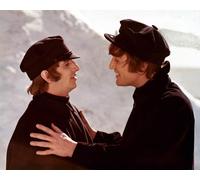 Ringo Starr E John Lennon [1026186] Foto 8x10 (Altre Dimensioni Disponibili)