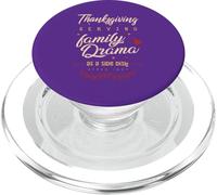 Ringraziamento che serve il dramma familiare come contorno PopSockets PopGrip per MagSafe