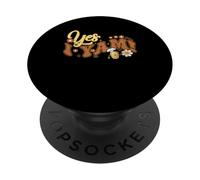 Ringraziamento Coppie Abbinamento Outfit Patata Dolce Sì Io Yam PopSockets PopGrip Adesivo