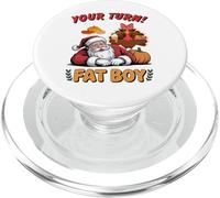 Ringraziamento Natale Santa Turchia Il tuo turno Fat Boy PopSockets PopGrip per MagSafe