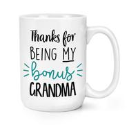 Ringraziamento Per Being My Bonus Nonna 426ml Grande Tazza Step Mamme Day Ottimo