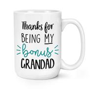 Ringraziamento Per Being My Bonus Nonno 426ml Grande Tazza Step Papà Day Awesome