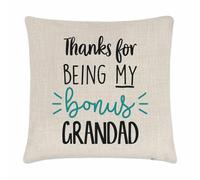 Ringraziamento Per Being My Bonus Nonno Cuscino Cover Step Papà Giorno Awesome