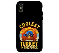 Ringraziamento Ragazzi Bambino Ragazzo Più cool Turchia nel Gregge Custodia per iPhone X/XS