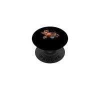 Ringraziamento Turchia Equitazione Monster Truck Ragazzi Bambini PopSockets PopGrip Adesivo