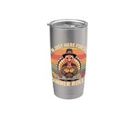Ringraziamento Turchia pellegrino Retro Sono qui solo per i Rolls Bicchiere termico in acciaio inox doppia parete