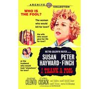 Ringrazio Un Fesso DVD (1962) - Susan Hayward, Peter Finch, Robert Stevens