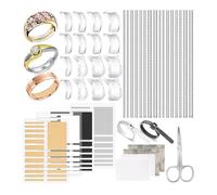 Rings Dimensione Set Regole Per Allentati Invisibili Riduciatore Riduciatore Strutture Dimensioni Comode Accessori Per Le Dimensioni Gioielli