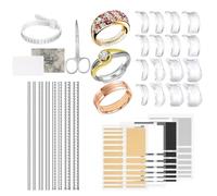 Rings Dimensione Set Regole Per Allentati Invisibili Riduciatore Riduciatore Strutture Dimensioni Comode Accessori Per Le Dimensioni Gioielli