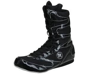 Ringside Undefeated Wrestling Boxing Shoes, 6, Black