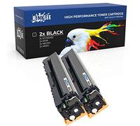 RINKLEE 045H 045 045HBK Cartuccia Toner Compatibile per Canon i-SENSYS MF633Cdw MF635Cx LBP611Cn LBP613Cdw MF631Cn imageCLASS MF632Cdw MF634Cdw LBP612Cdw | Alta Capacità 2800 Pagine | NERO, KIT 2