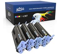 RINKLEE 124A 707 Toner Compatibile per HP Color LaserJet 1600 2600 2600n 2605 2605dn CM1015 CM1017 MFP Canon i-SENSYS LBP5000 LBP5100 | Alta Capacità 2500/2000 Pagine | KIT 4