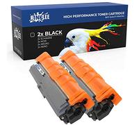 RINKLEE TN241 TN-241BK Cartuccia Toner Compatibile per Brother HL-3140CW HL-3150CDW HL-3170CDW DCP-9015CDW DCP-9020CDW MFC-9140CDN MFC-9330CDW MFC-9340CDW | Alta Capacità 2500 Pagine | NERO, KIT 2
