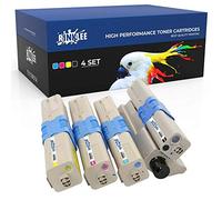 RINKLEE Toner Compatibile per Oki C310dn C330dn C331dn C510dn C511dn C530dn C531dn MC361dn MC362dn MC561dn MC562dn MC562w | Alta Capacità 3500/3000 Pagine | Nero/Ciano/Magenta/Giallo, KIT 4