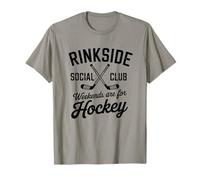 Rinkside Social Club Retro Ice Hockey Vibes Maglietta