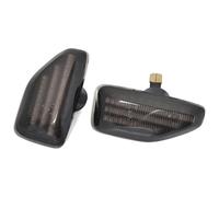 RINKTEEA Fanale direzione Per D&acia Per Duster Per Sandero II Per Logan 2 Per MCV Per Stepway Luci Posizione Laterali Dinamiche A LED Indicatori Direzione(Dynamic Smoked)