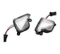 RINKTEEA Fanale direzione Per Octavia MK2 A5 Per Super B B6 3T 2009-2012 Indicatori Direzione A LED Luci Cortesia Sotto Lo Specchietto Retrovisore Laterale(Puddle Light)