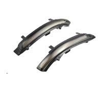 RINKTEEA Fanale direzione Per Octavia MK2 A5 Per Super B B6 3T 2009-2012 Indicatori Direzione A LED Luci Cortesia Sotto Lo Specchietto Retrovisore Laterale(Dynamic Smoked)