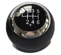 RINKTEEA Leva Pomello Cambio Per Toyota Per Verso 2009-2013 Cambio Manuale Pomello Copertura Sovraccoperta Antipolvere(6 Speed Black Knob)