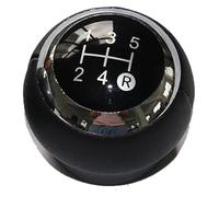 RINKTEEA Leva Pomello Cambio Per Toyota Per Verso 2009-2013 Cambio Manuale Pomello Copertura Sovraccoperta Antipolvere(5 Speed Black Knob)