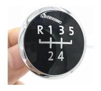 RINKTEEA Leva Pomello Cambio Per VW Per Transport T5 .1 T6 2003-2015 5/6 Velocità Pomello Del Cambio Cuffia Leva Copertura Telaio Tappo(Nero,5 speed)