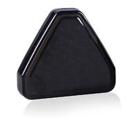 RINKTEEA Luce supplementare freno Triangolo Per Auto Rosso Retromarcia Stop Flash Avvertimento Fendinebbia Anti-collisione Auto Singal Universale 12v Fanale Posteriore(Nero)