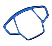 RINKTEEA Strisce Decorative per J&eep per Compass 2017-2019 Adesivo per Rivestimento Pannello Pulsante Freno Mano Elettronico(Blu)