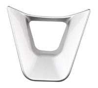 RINKTEEA Strisce Decorative per Toyota per RAV4 per Corolla per Avalon 2019-2021 Adesivo per Pannello Pulsanti Volante(1pc 6 Clock Silver)