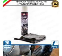 RINNOVA PLASTICHE PLASTICA 400 ml + PANNO MICROFIBRA PER MV AGUSTA