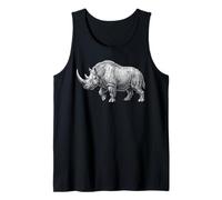 Rinoceronte Lanoso Era Glaciale Megafauna Animale Preistorico Canotta
