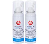 Rinoflux+ Hyper Spray Soluzione Ipertonica 2x100 ml