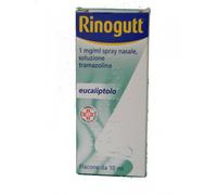 SANOFI Srl RINOGUTT SPRAY NASALE 10 ML 1MG/ML EUCALIPTO