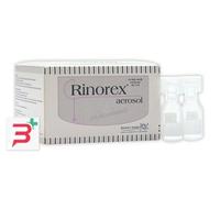 RINOREX AEROSOL CON BICARBONATO 25 FIALE STERILI MONOUSO 3 ML