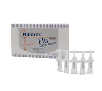 RINOREX FLU DOCCIA NASALE 10FL CON BICARBONATO Soluzione Salina Ipertonica Al 3%