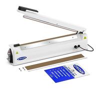 RINORN Macchina Sigilla Buste 30cm, 40cm o 50cm / Termosaldatrice Per Sacchetti Compatibile Con Plastica, Carta o Alluminio/Sigillatrice Per Sacchetti con materiali di ricambio. (50 CM)