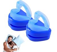 Rinovax Bite Antirussamento,Dispositivo Antirussamento Rinovax - Supporto per un Sonno Sereno, Design Ergonomico in TPE Puro, Aiuta a Ridurre il Russare (2 pcs)
