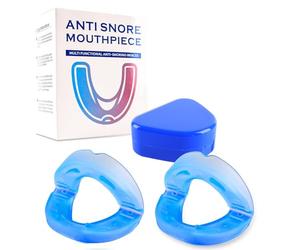 RinovaX - Soletta Ortopedica Anti-Dolore Dentiera Antirisate Notturna Professionale Invisibile e Auto-Modellante per Uomini e Donne, Riduce i Risate Notturni