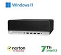 Rinovo pc hp 600-800 g3 sff i3-7x00 ddr4 8gb ssd 256gb w11p no dvd grade a 1y + norton