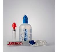 RINOWAY DOCCIA PER IRRIGAZIONE NASALE + 15 SALI IPERTONICI