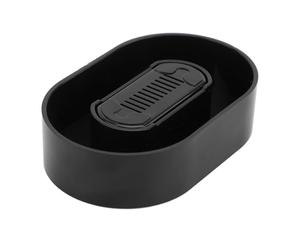 Rinser di Trimmer di Barba Efficiente con Strumento per il Detergente per Rasatura a Spinta Manuale, Risciacquo Portatile per Barba per Tutti i Ritagli di (BLACK)