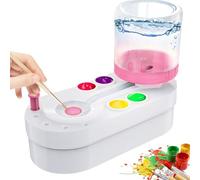 RinserArt Tools-Pink - Detergente per pennelli per bambini, per pennelli e colori a base d'acqua